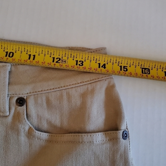 L.L Bean Womens Pant 6P Classic Fit Straight Leg Tan Cotton - Picture 6 of 9